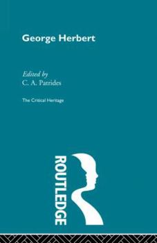Paperback George Herbert: The Critical Heritage Book