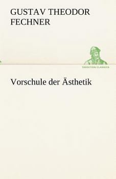 Paperback Vorschule Der Asthetik [German] Book