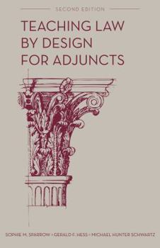 Paperback Teaching Law by Design for Adjuncts Book
