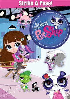 DVD Littlest Pet Shop: Strike a Pose! Book