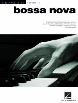 Paperback Bossa Nova: Jazz Piano Solos Series Volume 15 Book