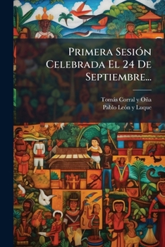 Paperback Primera Sesión Celebrada El 24 De Septiembre... [Spanish] Book