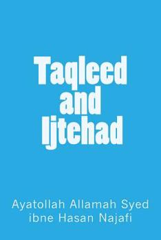 Paperback taqleed and ijtehad Book