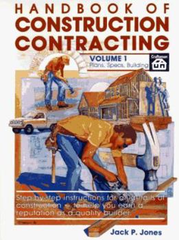 Paperback Handbook of Construction Contracting Vol 1 Book