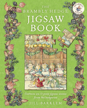 Hardcover The Brambly Hedge Jigsaw Book