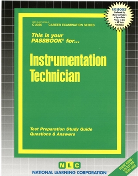 Paperback Instrumentation Technician Book
