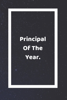 Principal Of The Year: Funny White Elephant Gag Gifts For Coworkers Going Away, Birthday, Retirees, Friends & Family | Secret Santa Gift Ideas For Coworkers | Really Funny Jokes For Adults
