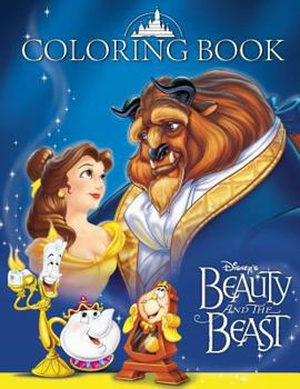 Beauty and the Beast Coloring Book for Kids and Adults