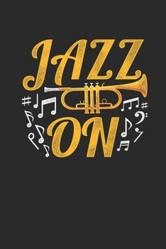 Paperback Jazz On: Trumpets Notebook, Graph Paper (6" x 9" - 120 pages) Musical Instruments Themed Notebook for Daily Journal, Diary, and Book