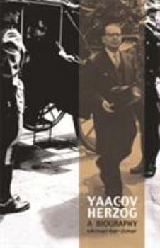 Hardcover Yaacov Herzog: A Biography [With CD (Audio)] Book
