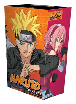 Paperback Naruto Box Set 3: Volumes 49-72 with Premium Book