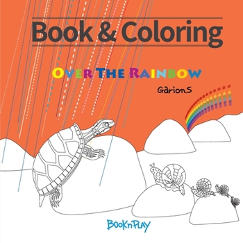 Paperback Book&coloring: Over the rainbow Book