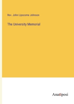 Paperback The University Memorial Book