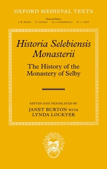 Hardcover Historia Selebiensis Monasterii OMT C Book