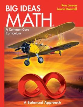 Hardcover Big Ideas Math: Common Core Student Edition Red 2014 Book