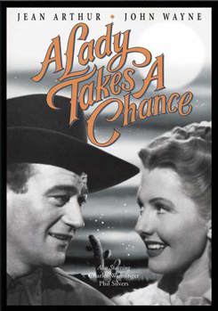 DVD A Lady Takes A Chance Book