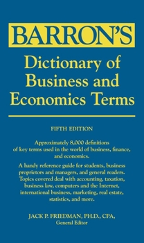 Paperback Dictionary of Business and Economics Terms Book