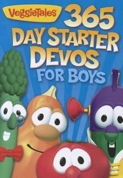 Paperback Veggie Tales 365 Day Starter Devos for Boys Book