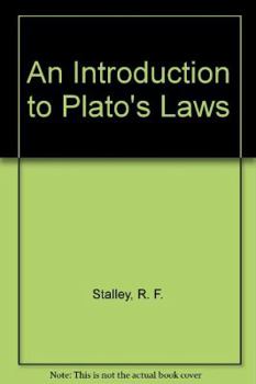 Paperback An Introduction to Plato's Laws Book
