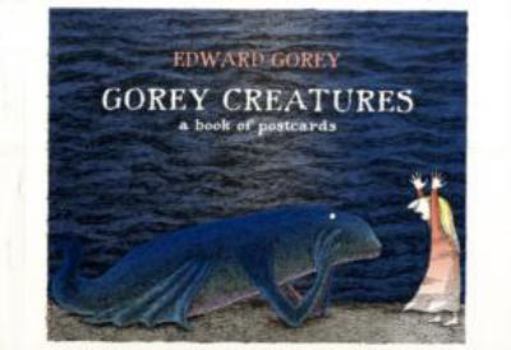 Paperback Gorey Creatures: A Book of Postcards Book