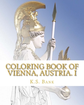 Paperback Coloring Book of Vienna, Austria. I Book