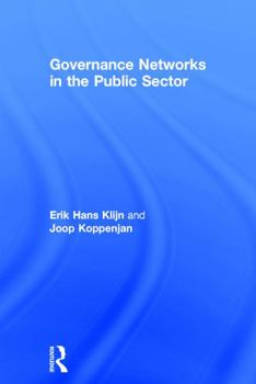 Hardcover Governance Networks in the Public Sector Book