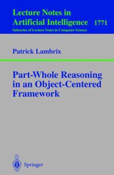 Paperback Part-Whole Reasoning in an Object-Centered Framework Book