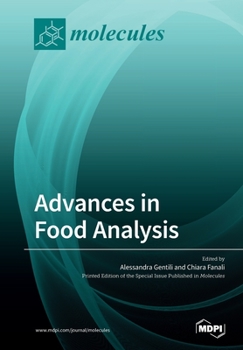 Paperback Advances in Food Analysis Book