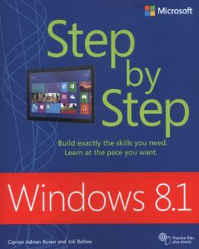 Paperback Windows 8.1 Step by Step Book
