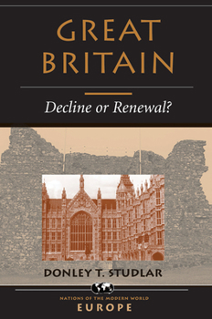 Hardcover Great Britain: Decline Or Renewal? Book