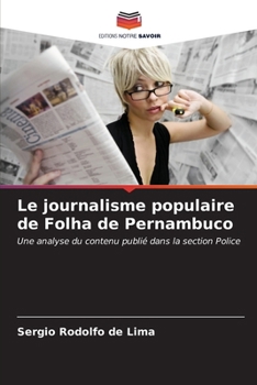 Paperback Le journalisme populaire de Folha de Pernambuco [French] Book