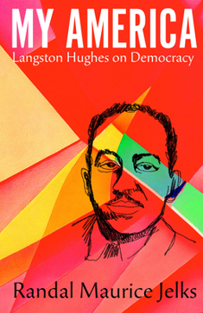 Hardcover My America: Langston Hughes on Democracy Book