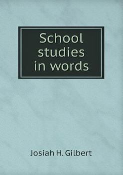 Paperback School studies in words Book