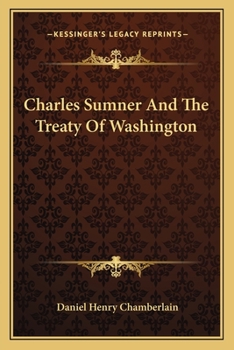Charles Sumner and the Treaty of Washington