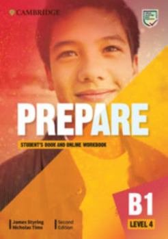 Paperback Prepare Level 4 Student's Book with Online Workbook Book