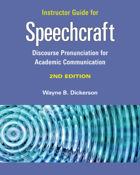 Paperback Instructor Guide for Speechcraft: Discourse Pronunciation for Academic Communication Book