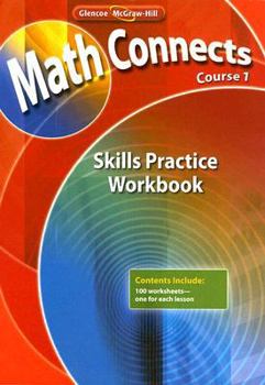 Paperback Math Connects, Course 1: Skills Practice Workbook Book
