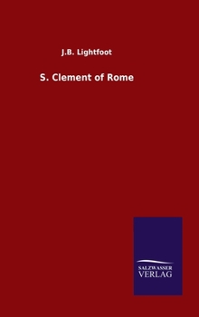 Hardcover S. Clement of Rome Book