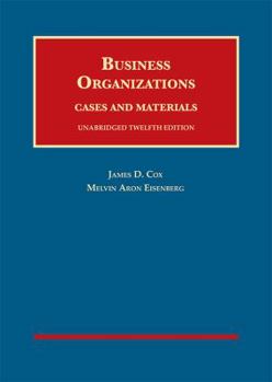Hardcover Business Organizations: Cases and Materials Book
