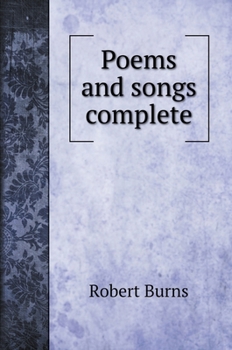 Hardcover Poems and songs complete Book