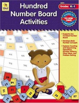 Paperback Hundred Number Board Activities, Grades K - 1 Book