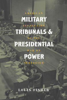 Paperback Mil. Tribunals & Pres. Power (PB) Book