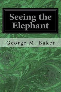 Paperback Seeing the Elephant Book