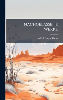 Hardcover Nachgelassene Werke [German] Book