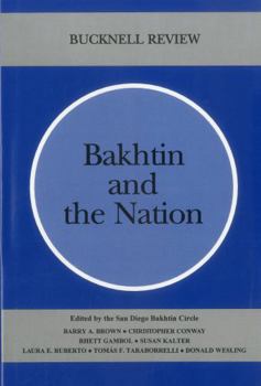 Hardcover Bakhtin and the Nation Book