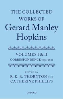 Hardcover The Collected Works of Gerard Manley Hopkins 2 Volume Set Book