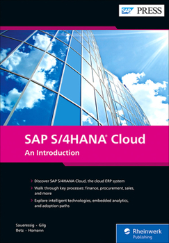 Hardcover SAP S/4hana Cloud: An Introduction Book