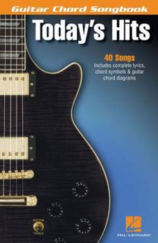 Paperback Today's Hits - Guitar Chord Songbook Book