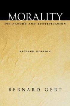 Paperback Morality: Its Nature and Justification Book