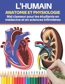 Paperback L'humain Anatomie et physiologie Mal classeur pour les ?tudiants en m?decine et en sciences infirmi?res: Moyen facile et efficace d'apprendre, cadeau [French] Book